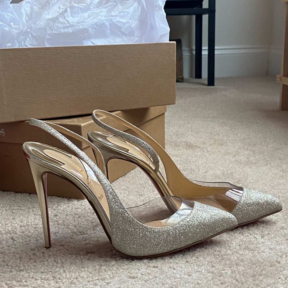 Christian Louboutin “Optisexy 100 Glitter” Pump
